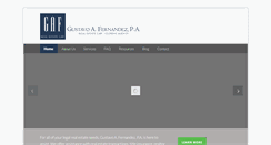 Desktop Screenshot of gaf-law.com