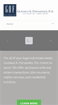 Mobile Screenshot of gaf-law.com